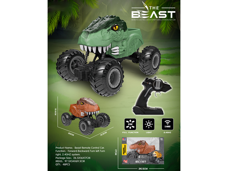 2.4G R/C Tyrant Dragon Climbing Car