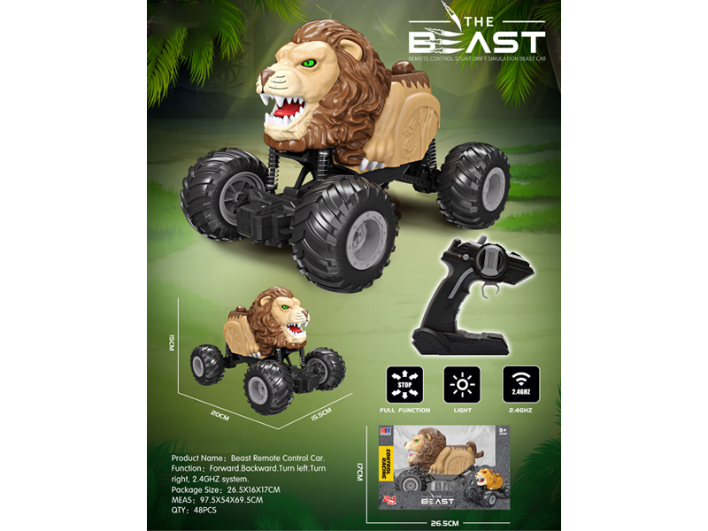 2.4G R/C Lion Head Climbing Car