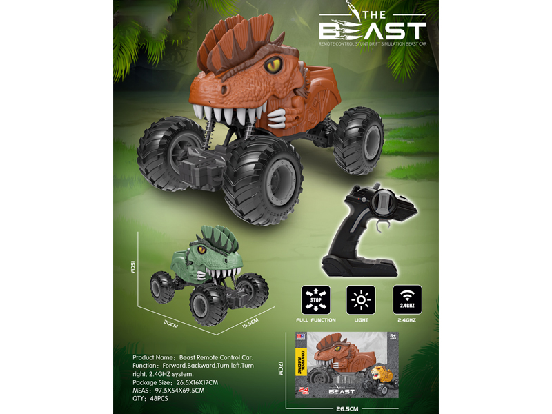 2.4G R/C Double Crown Dragon Climbing Car