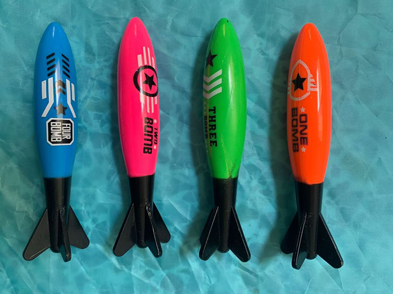 4pcs Torpedo Diving Game