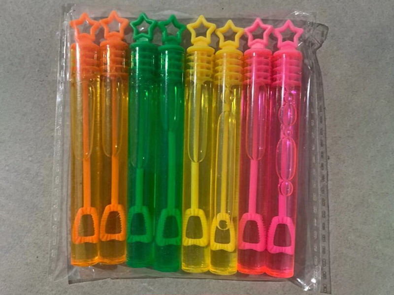 Five-Pointed Star Mini Tube Bubble Stick 8pcs