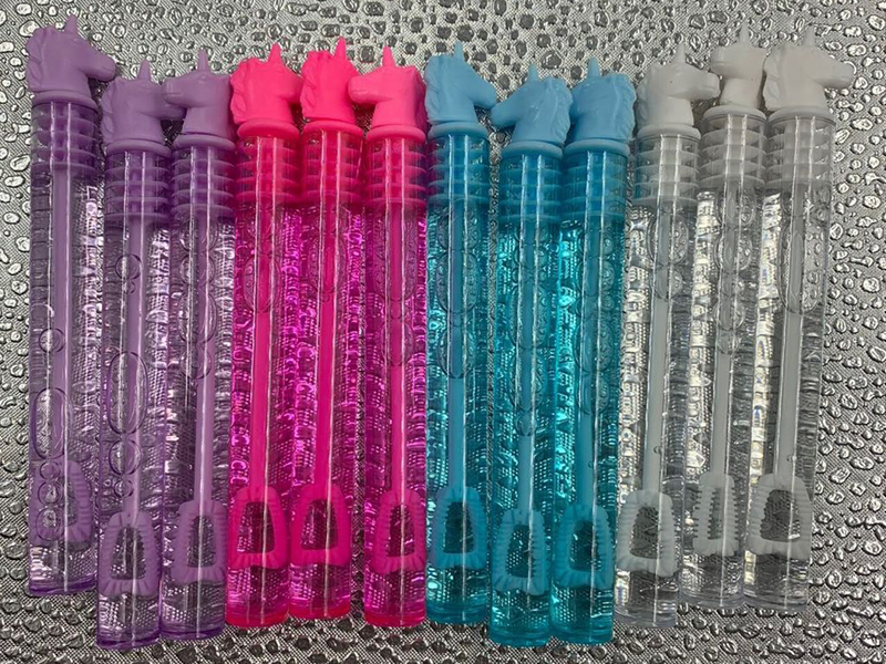 Unicorn Mini Tube Bubble Stick 48pcs