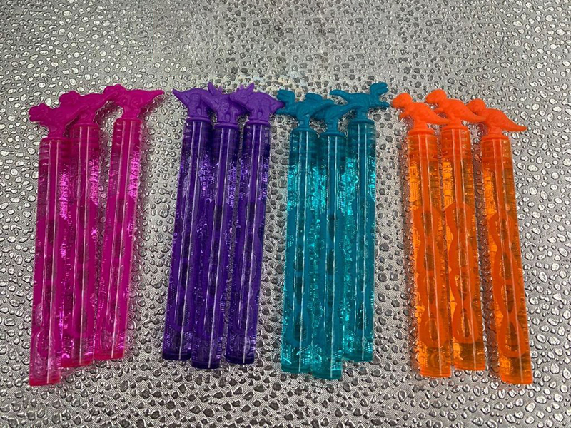 Dinosaur Mini Tube Bubble Stick 48pcs