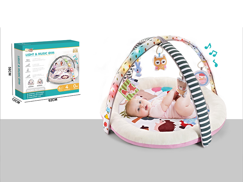 Plush Baby Blanket With Light Music