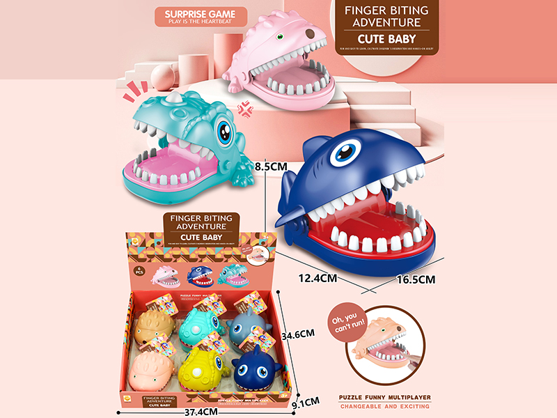 Bite Finger Toy 6pcs