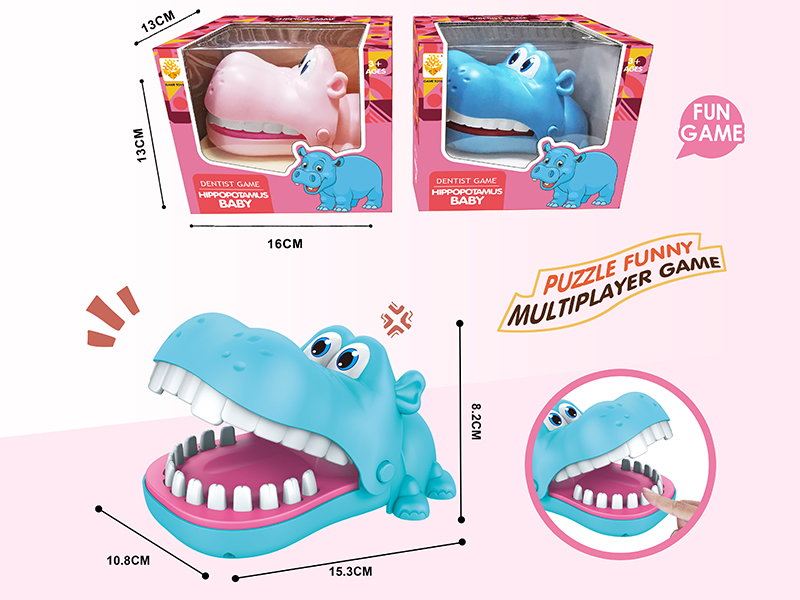 Hippopotamus Bite Finger Toy