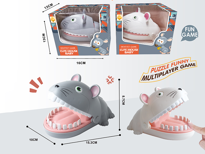 Cute Mouse Bite Finger Toy