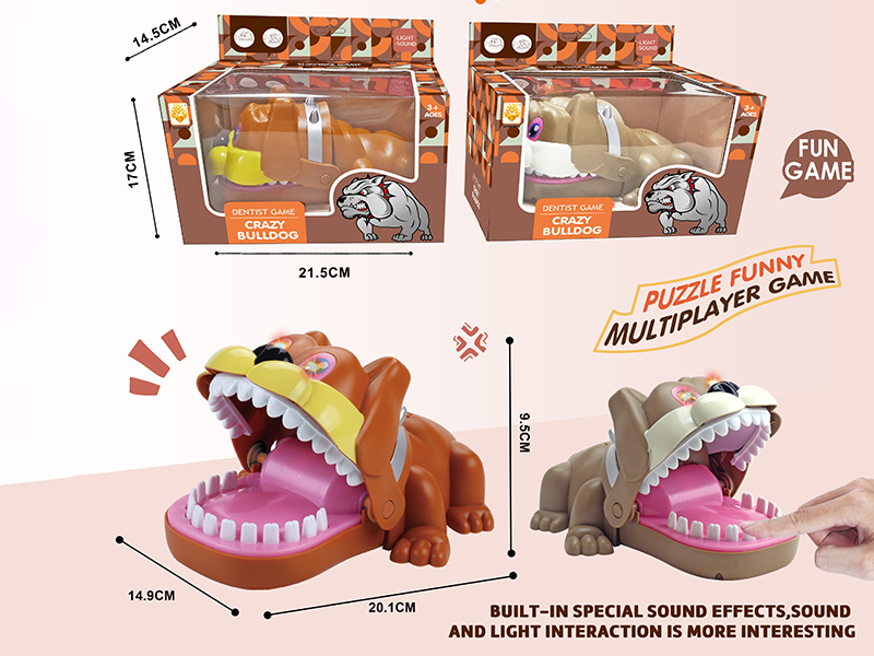 Crazy Bulidog Bite Finger Toy