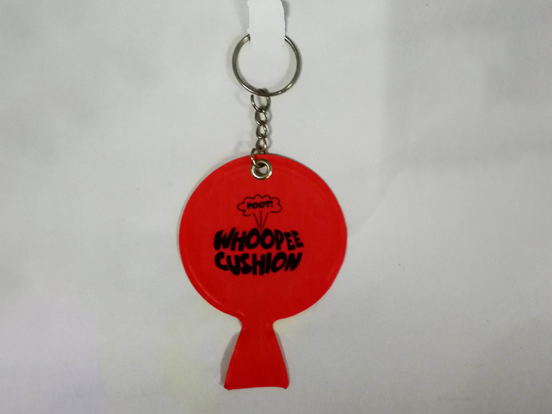 5.5CM Cotton Free Fart Bag Key Ring