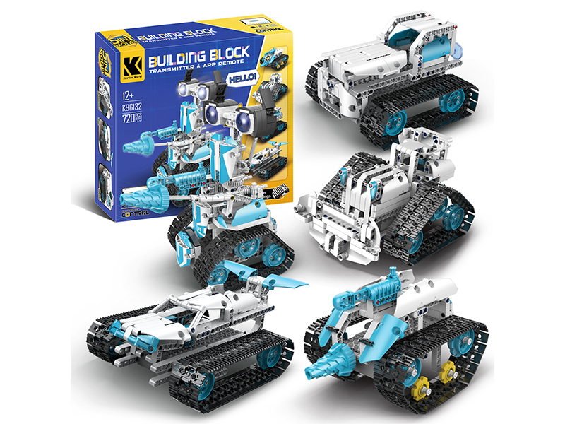 720+Pcs Variable Robot Building Blocks