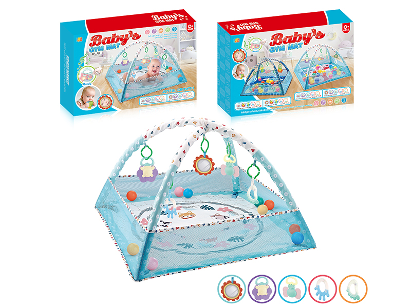 Baby Fitness Blanket With 8 Ocean Balls