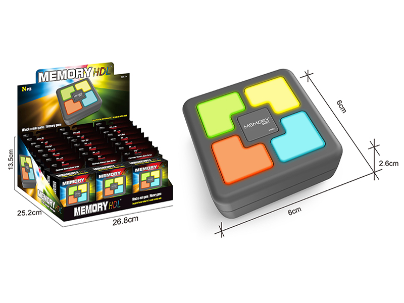 24PCS Memory Game Machine & Beating Hamster