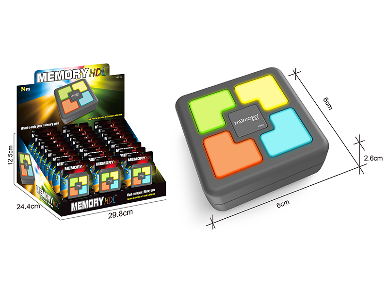 24PCS Memory Game Machine & Beating Hamster