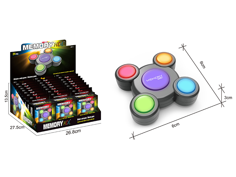 24PCS Memory Game Machine & Beating Hamster