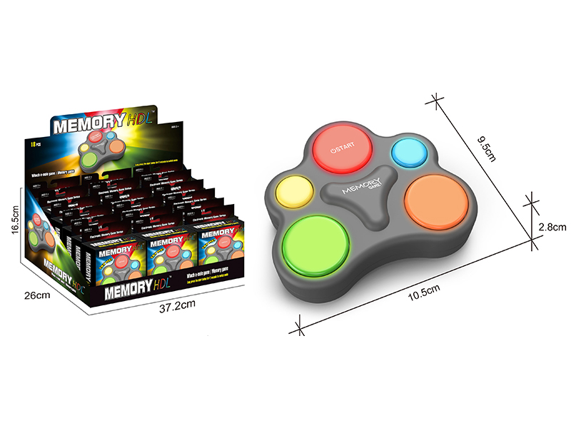 18PCS Memory Game Machine & Beating Hamster