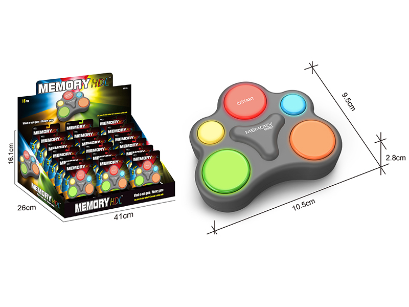 18PCS Memory Game Machine & Beating Hamster