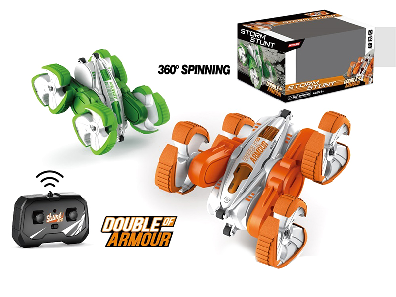 1:28 2.4G Remote Control Stunt Double-Sided Car(Included Battery)