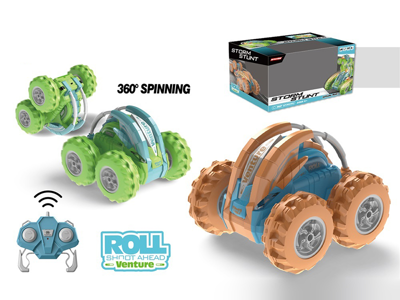 1:24 2.4G Remote Control Stunt Car With Lights