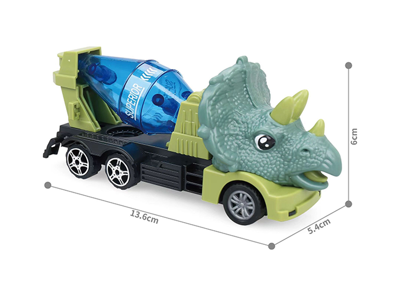 Triangle Dragon Friction Mud Tank Car