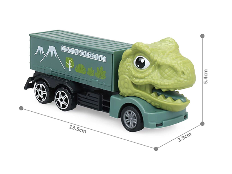 Tyrannosaurus Rex Friction Container Truck