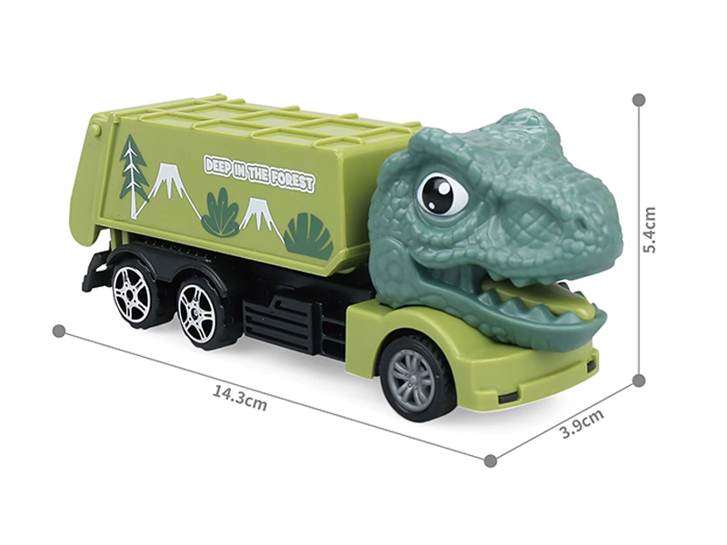 Tyrannosaurus Rex Friction Sanitation Truck