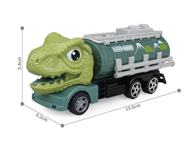 Tyrannosaurus Rex Friction Oil Car