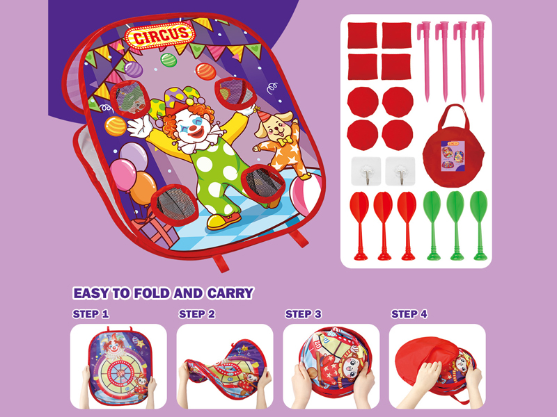 3 In 1 Folding And Throwing Sandbag Board (Joker)