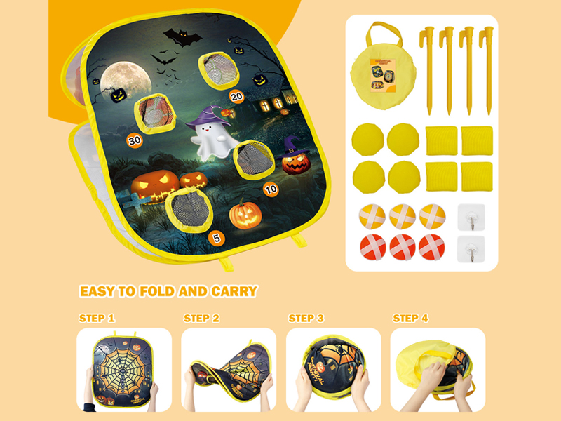 Halloween Folding Throwing Sandbag Board