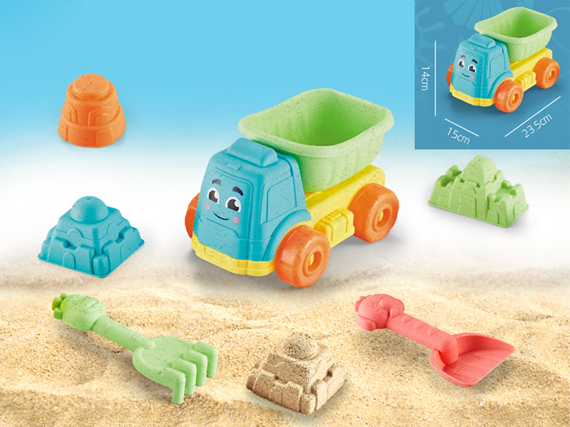 6PCS Castle Beach Toy Set