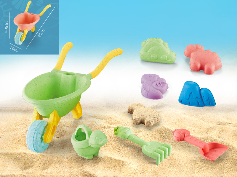 8PCS Dinosaur Beach Toy Set