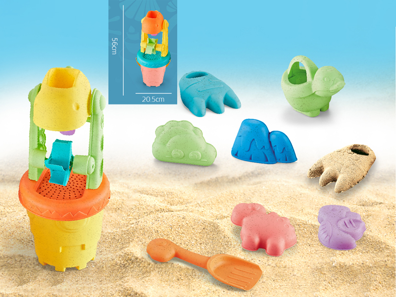 10PCS Dinosaur Beach Toy Set