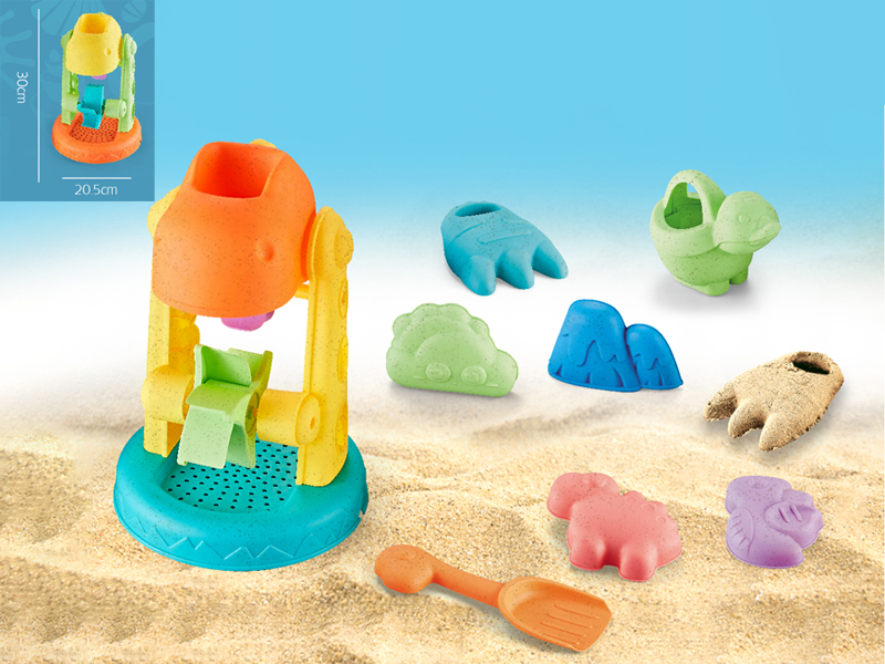 8PCS Dinosaur Beach Toy Set