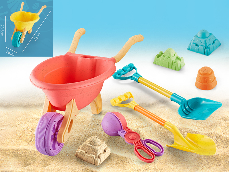 7PCS Castle Beach Toy Set