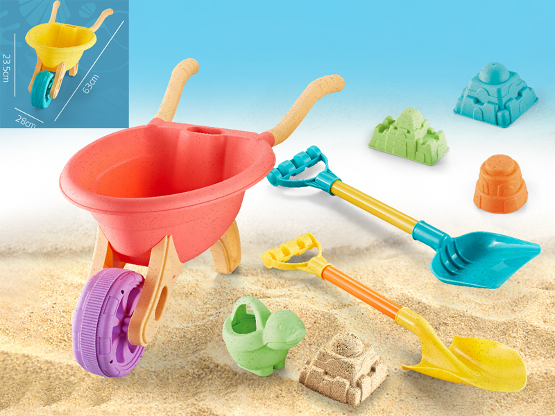7PCS Castle Beach Toy Set