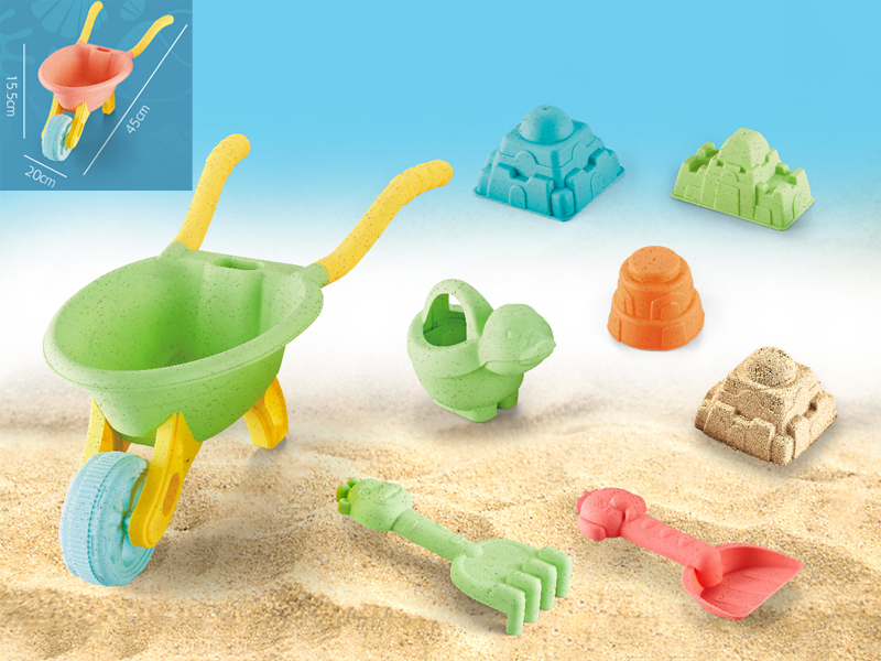 7PCS Castle Beach Toy Set