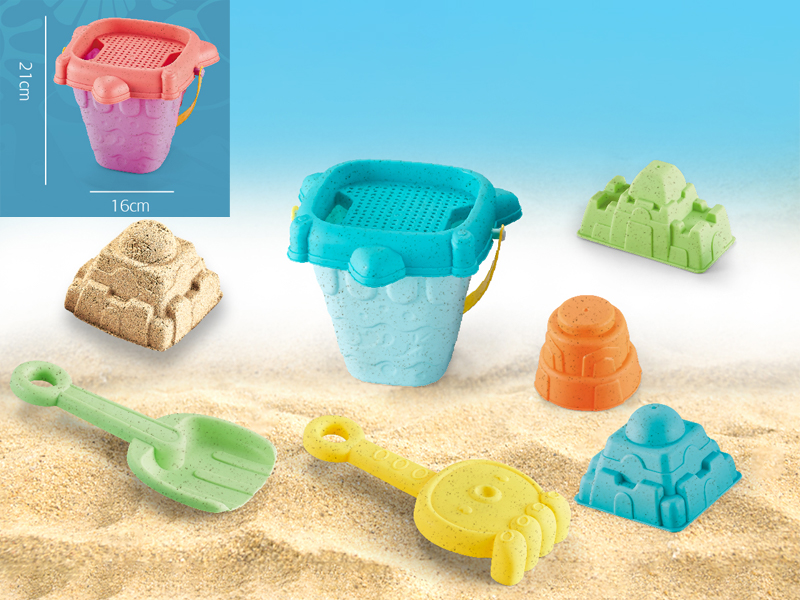 6PCS Castle Beach Toy Set