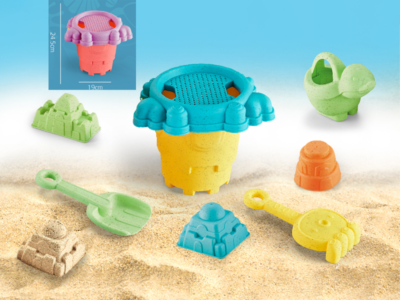 7PCS Castle Beach Toy Set