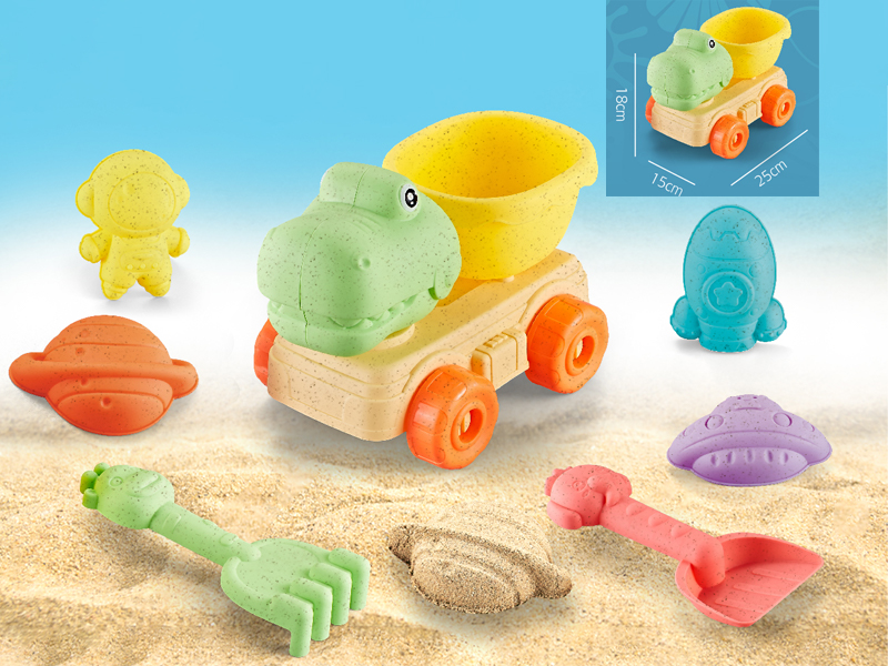 7PCS Space Beach Toy Set