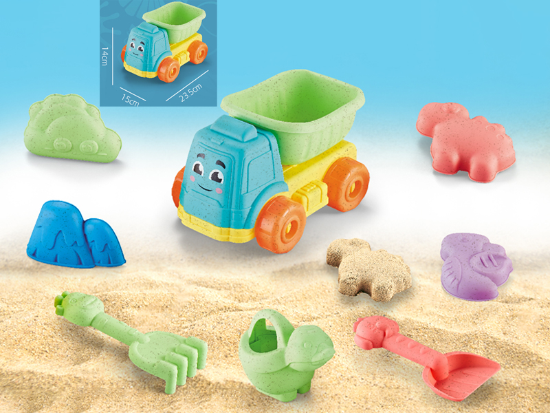 8PCS Dinosaur Beach Toy Set