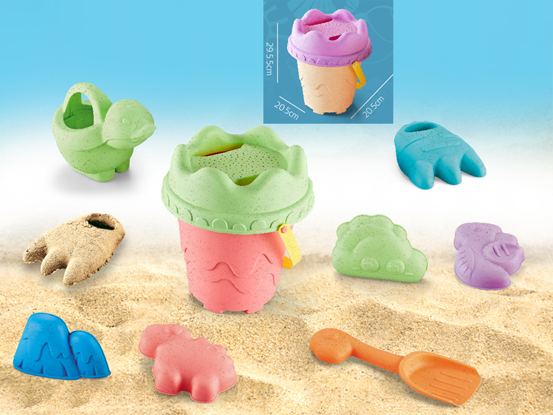 8PCS Dinosaur Beach Toy Set