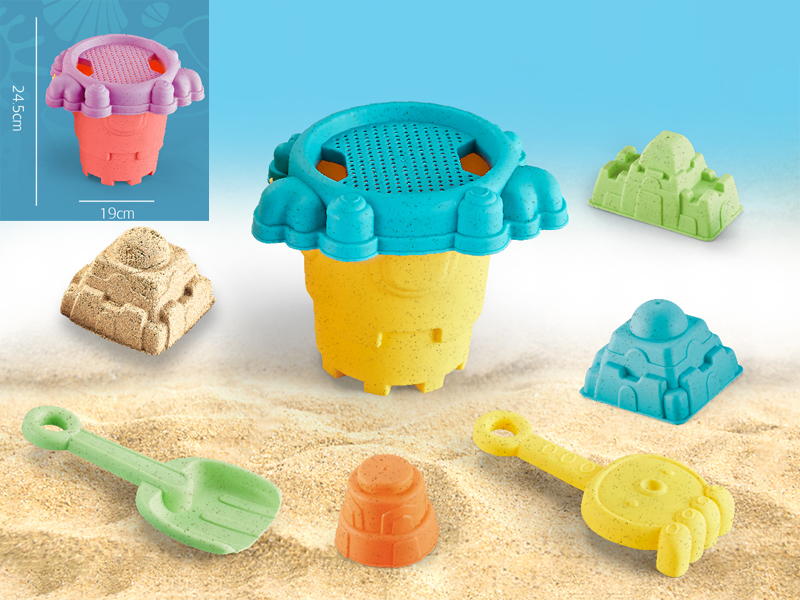 6PCS Castle Beach Toy Set