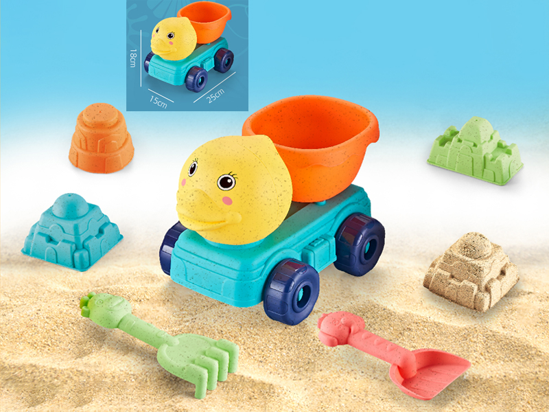 6PCS Castle Beach Toy Set
