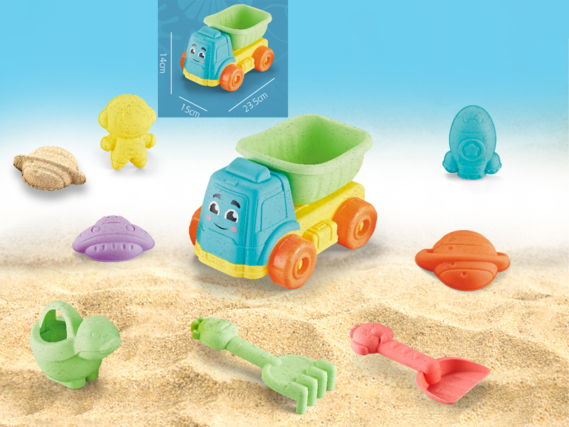 8PCS Space Beach Toy Set