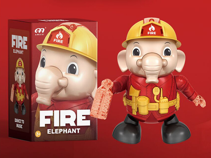 B/O Walking And Dancing Elephant With Lights And Music