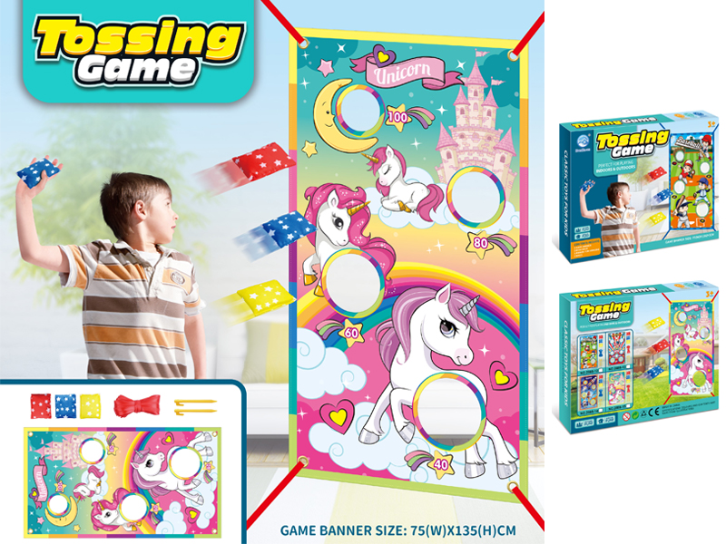 Children's Unicorn Throwing Banner