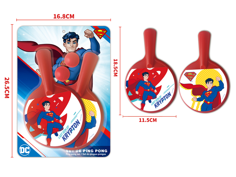 Superman Table Tennis Racket