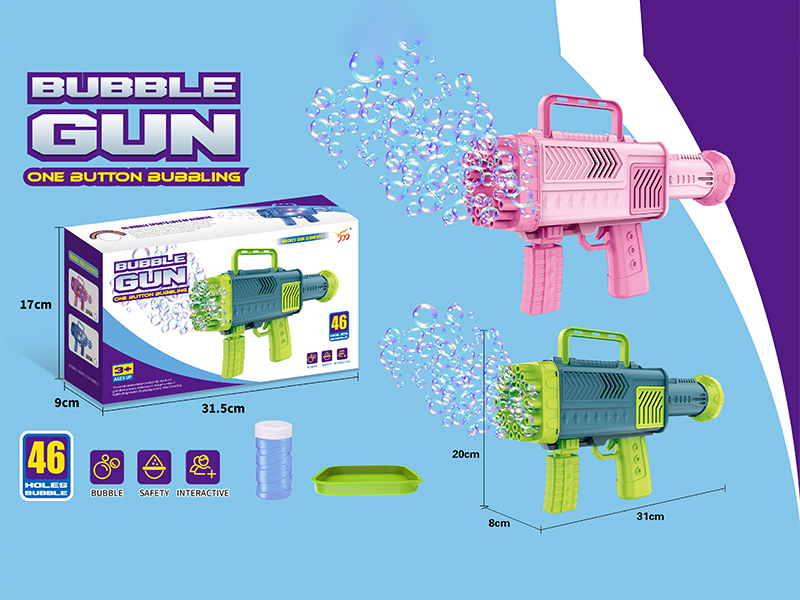 46 Hole Rocket Launcher Bubble Gun