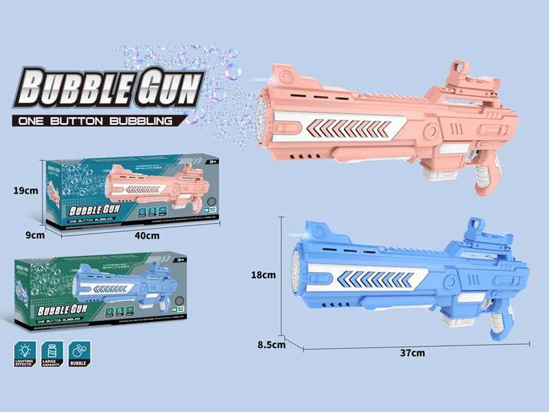 M416 15 Hole Bubble Gun With Light