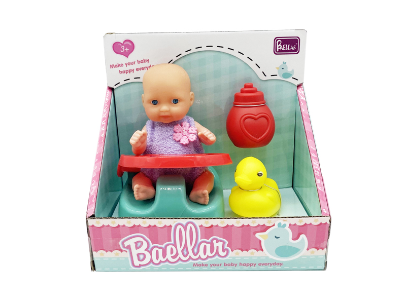 5-Inch Hard Body Doll Dining Chair