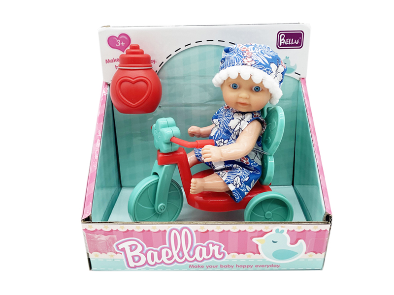 5-Inch Hard Body Doll Tricycle